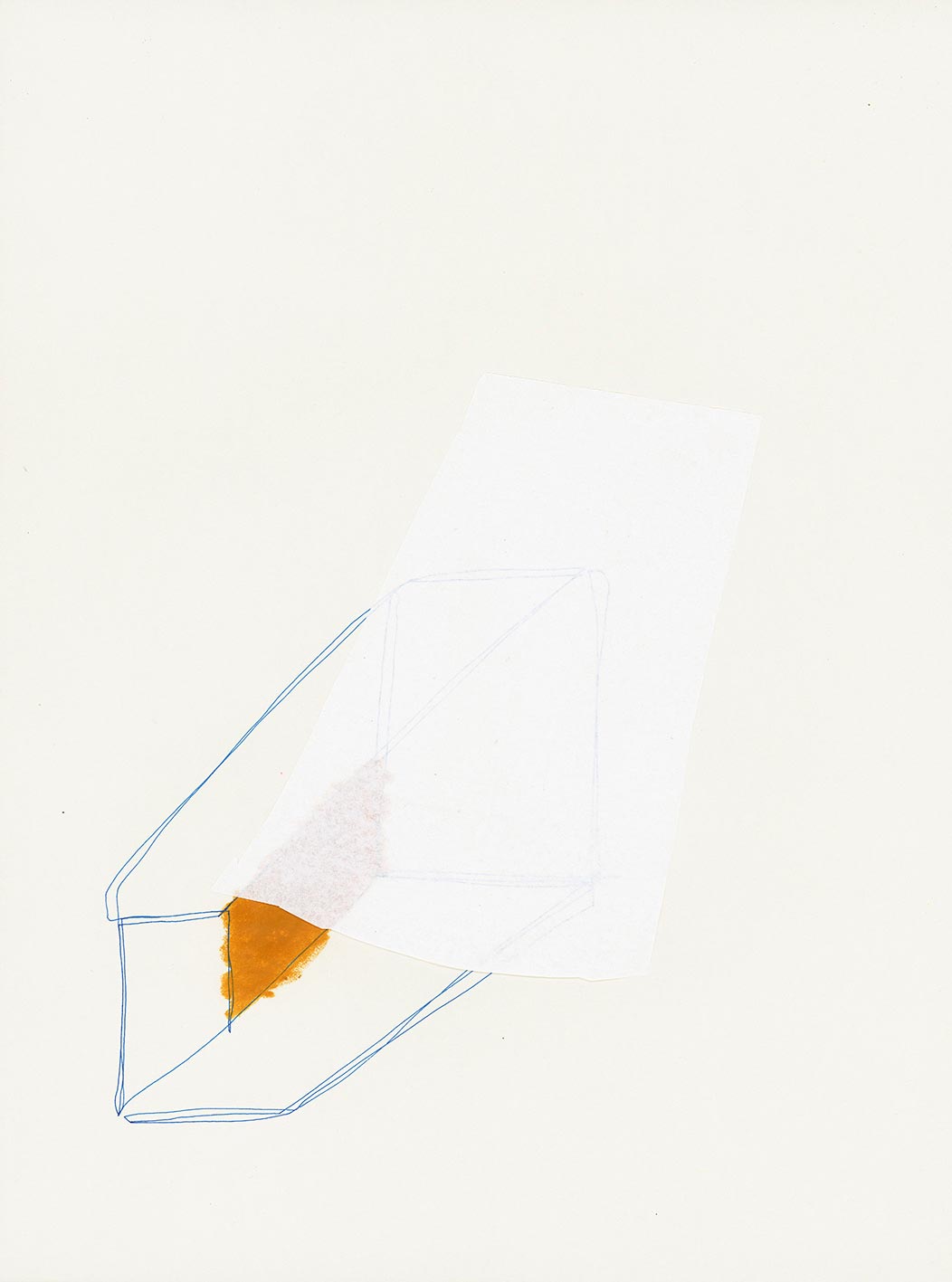Dora-Kuthy,-Potpourri-3,-Seidenpapier-und-Buntstift-auf-Papier,30x40cm,-2014